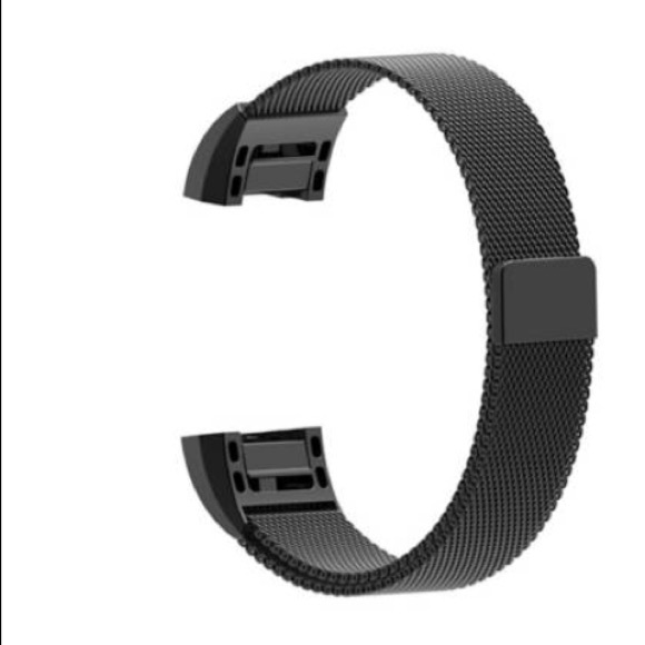 For Fitbit Charge 2 Stainless Steel Milanese Loop - Picture 2 of 6